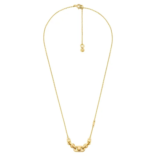 Michael Kors Astor Link Yellow Gold Plated Necklace