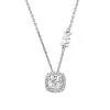 Michael Kors Brilliance Silver Cubic Zirconia Necklace