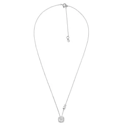 Michael Kors Brilliance Silver Cubic Zirconia Necklace