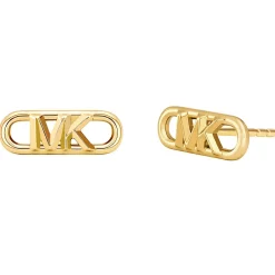 Michael Kors 14ct Yellow Gold Plated Stud Earrings