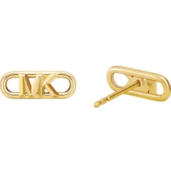 Michael Kors 14ct Yellow Gold Plated Stud Earrings