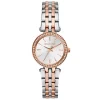 Michael Kors Darci Mini 26mm Stainless Steel and Rose Gold Tone Crystal Ladies Watch
