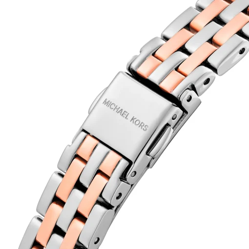 Michael Kors Darci Mini 26mm Stainless Steel and Rose Gold Tone Crystal Ladies Watch
