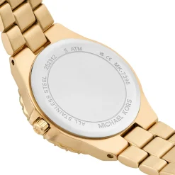Michael Kors Lennox 30mm Yellow Gold Tone Crystal Ladies Watch
