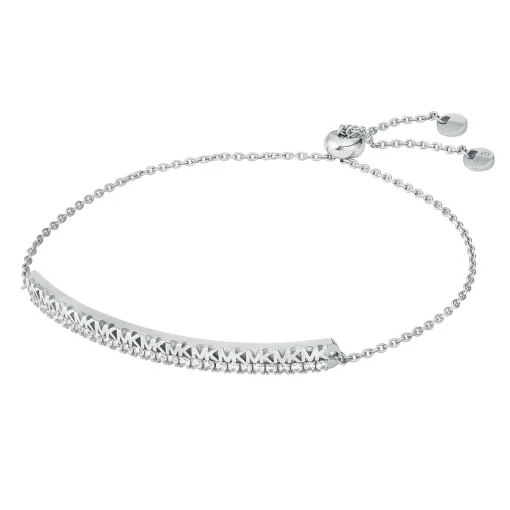 Michael Kors Silver Cubic Zirconia Bracelet