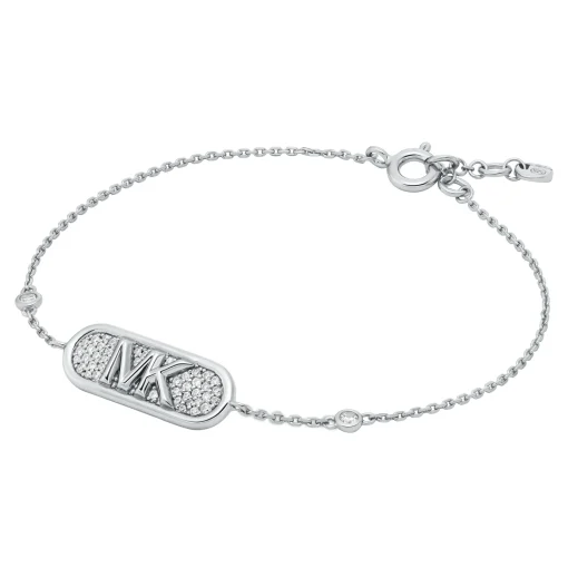 Michael Kors Silver Cubic Zirconia Bracelet