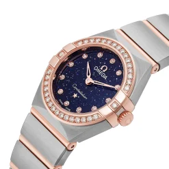 OMEGA Constellation 25mm 18K Sedna Gold Diamond Ladies Watch