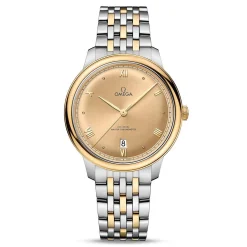 OMEGA De Ville Prestige 40mm Stainless Steel and 18K Yellow Gold Ladies Watch