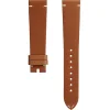 OMEGA Golden Brown Calf Leather Watch Strap