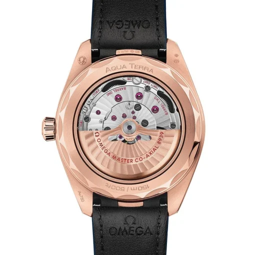 OMEGA Seamaster Aqua Terra 150M 43mm 18K Rose Gold Worldtimer Men's Watch