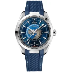 OMEGA Seamaster Aqua Terra 150M 43mm Co-Axial Master Chronometer Worldtimer Men's Watch