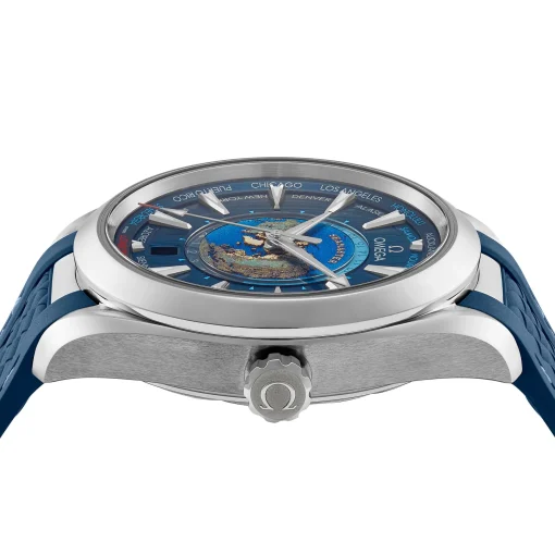 OMEGA Seamaster Aqua Terra 150M 43mm Co-Axial Master Chronometer Worldtimer Men's Watch