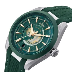 OMEGA Seamaster Aqua Terra 150M 43mm Co-Axial Master Chronometer Worldtimer Men's Watch
