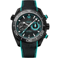 OMEGA Seamaster Planet Ocean Deep Black ETNZ Edition Chronograph Men’s Watch