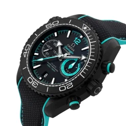 OMEGA Seamaster Planet Ocean Deep Black ETNZ Edition Chronograph Men’s Watch
