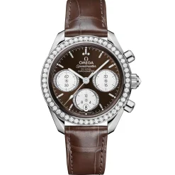 OMEGA Speedmaster 38mm Diamond Chronograph Automatic Watch