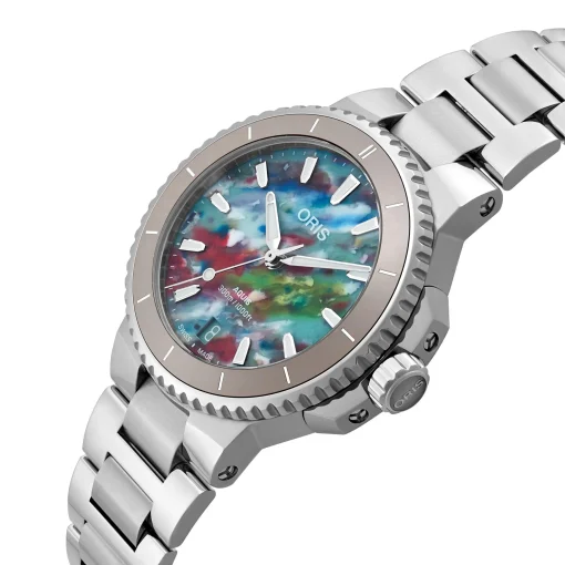 Oris Aquis Date Upcycle 36.5mm Automatic Watch