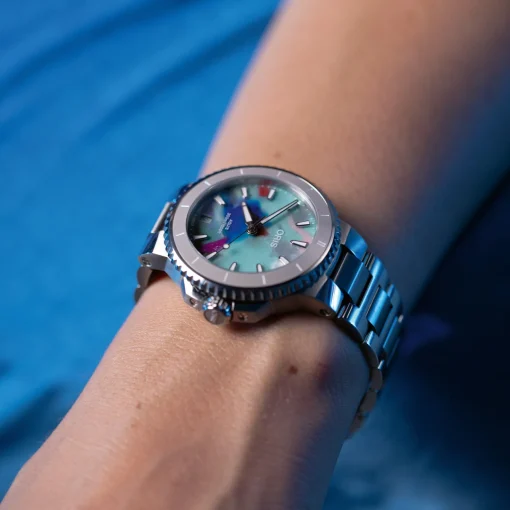 Oris Aquis Date Upcycle 36.5mm Automatic Watch