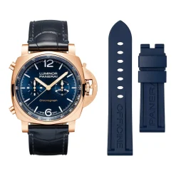 Panerai Luminor Chrono Goldtech Blue Notte 44mm Automatic Men’s Watch