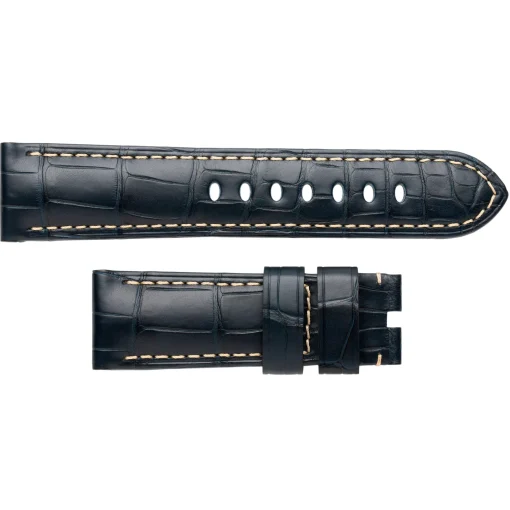 Panerai 24mm Dark Blue Alligator Watch Strap