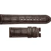 Panerai 22mm Dark Brown Alligator Watch Strap