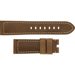 Panerai 26mm Dark Brown Leather Watch Strap