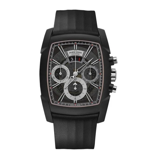 Parmigiani Kalpa Stainless Steel Black Chronograph Automatic Men’s Watch