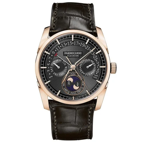 Parmigiani Tonda 18ct Rose Gold Leather Automatic Men’s Watch