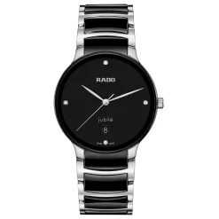 Rado Centrix 39.5mm High-Tech Ceramic Diamond Watch