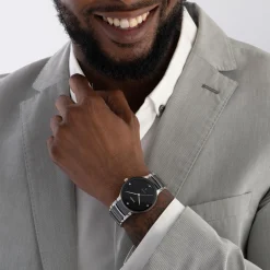 Rado Centrix 39.5mm High-Tech Ceramic Diamond Watch