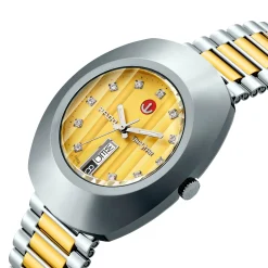 Rado DiaStar The Original 35mm Stainless Steel and Yellow Gold PVD Automatic Men’s Watch