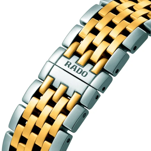 Rado Florence 30mm Stainless Steel and Yellow Gold PVD Diamond Ladies Watch