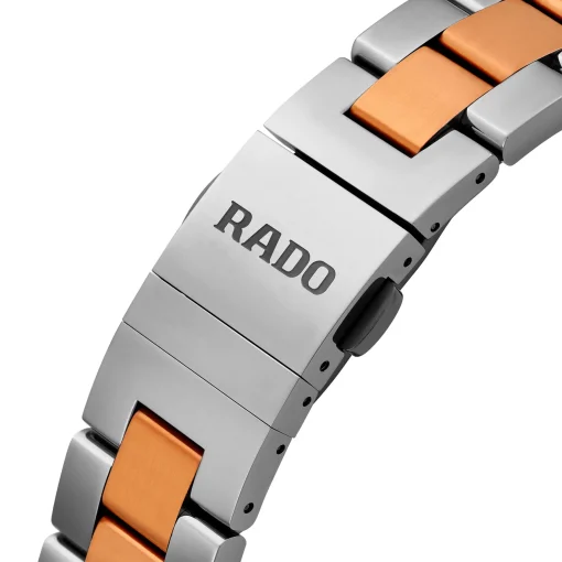 Rado HyperChrome 44.9mm Stainless Steel and Rose Gold PVD Chronograph Men’s Watch