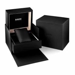 Rado Integral 22.7mm High-Tech Ceramic and Yellow Gold PVD Diamond Ladies Watch