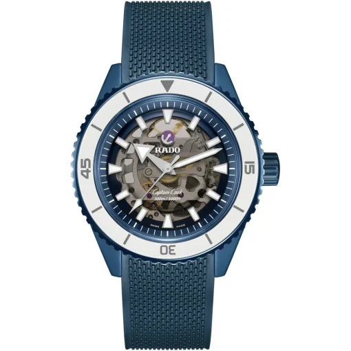 Rado Limited Edition Captain Cook 43mm High-Tech Ceramic X England Cricket Men’s Watch