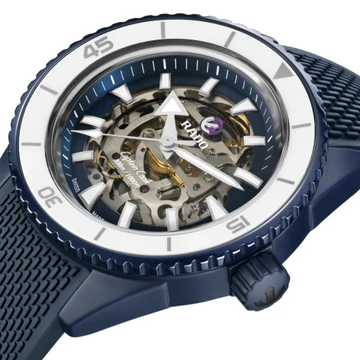 Rado Limited Edition Captain Cook 43mm High-Tech Ceramic X England Cricket Men’s Watch