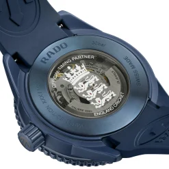 Rado Limited Edition Captain Cook 43mm High-Tech Ceramic X England Cricket Men’s Watch