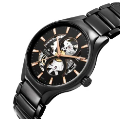 Rado True Round 40mm High-Tech Ceramic Skeleton Automatic Watch