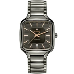Rado True Square 38mm High-Tech Ceramic Automatic Watch