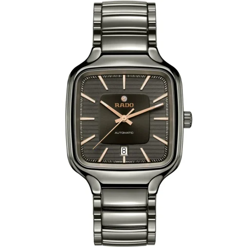 Rado True Square 38mm High-Tech Ceramic Automatic Watch