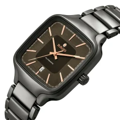 Rado True Square 38mm High-Tech Ceramic Automatic Watch