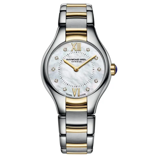 Raymond Weil Noemia 24mm Stainless Steel and Yellow Gold PVD Diamond Ladies Watch