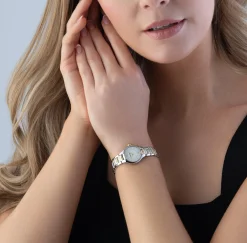 Raymond Weil Noemia 24mm Stainless Steel and Yellow Gold PVD Diamond Ladies Watch