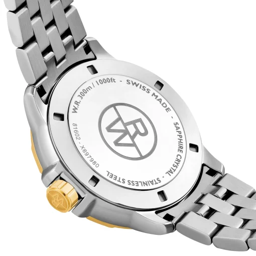 Raymond Weil Tango 41mm Stainless Steel and Yellow Gold Plated Men’s Watch