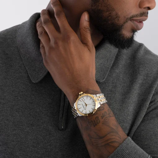 Raymond Weil Tango 41mm Stainless Steel and Yellow Gold Plated Men’s Watch