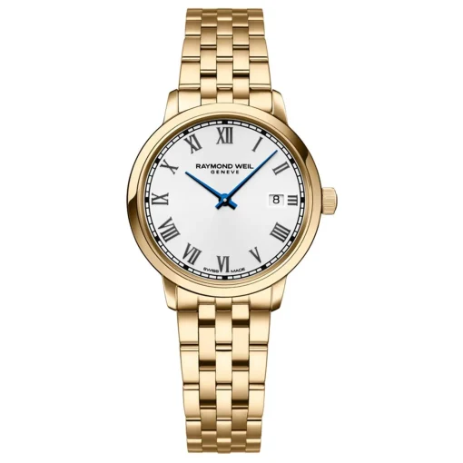 Raymond Weil Toccata 29mm Yellow Gold PVD Ladies Watch