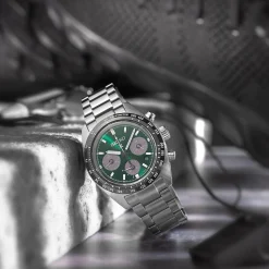 Seiko Prospex 'Deep Green' Speedtimer Solar Chronograph 39mm Men’s Watch
