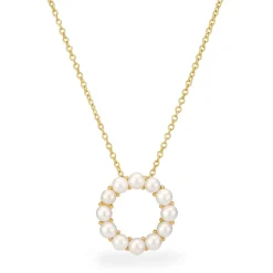 Sif Jakobs Biella Altro Yellow Gold Plated Freshwater Pearl Necklace