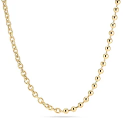 Sif Jakobs Bormio 18ct Yellow Gold Plated Chain Necklace