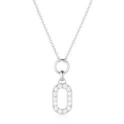 Sif Jakobs Capizzi Piccolo Silver Cubic Zirconia Necklace